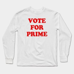 Transformers - GEN 1 - Optimus prime vote for Long Sleeve T-Shirt